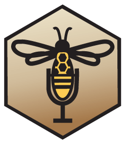 Rick Beemer Audible Honey Bee Logo